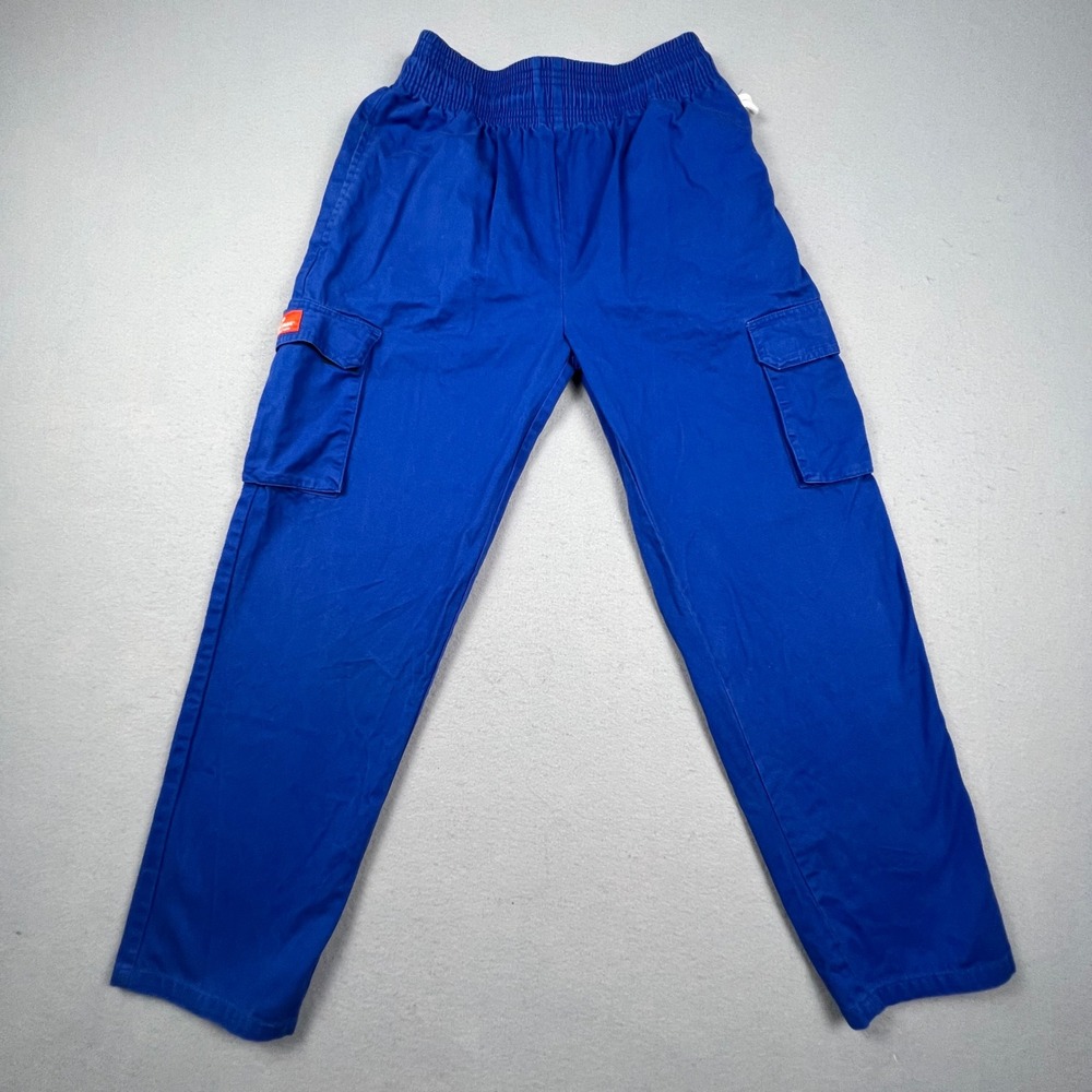 Cookman Cargo Pants Y2K Womens Medium Blue Chef Utility Streetwear Gorpcore
